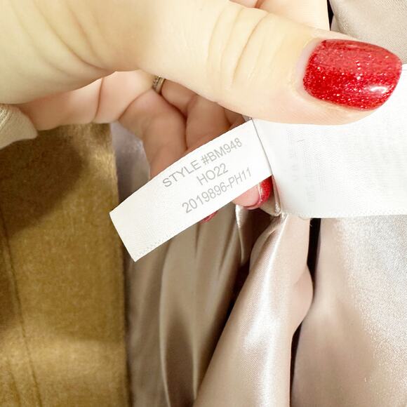 J Crew Nello Gori Stadium Cloth Wool Chateau Parka Brown 18 - Picture 9 of 9